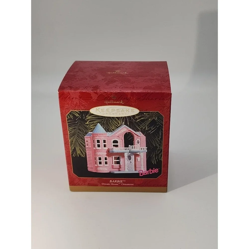 Vintage 1999 New in Box Hallmark Keepsake Christmas Ornament Barbie Dream House